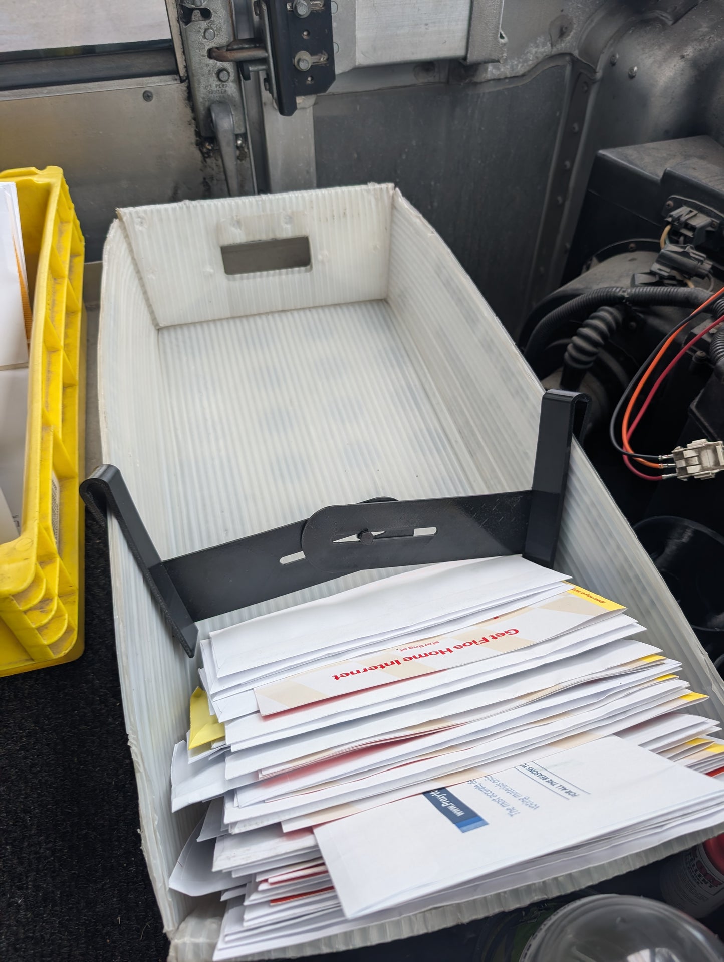 USPS DPS Mail Tray Mail Holder